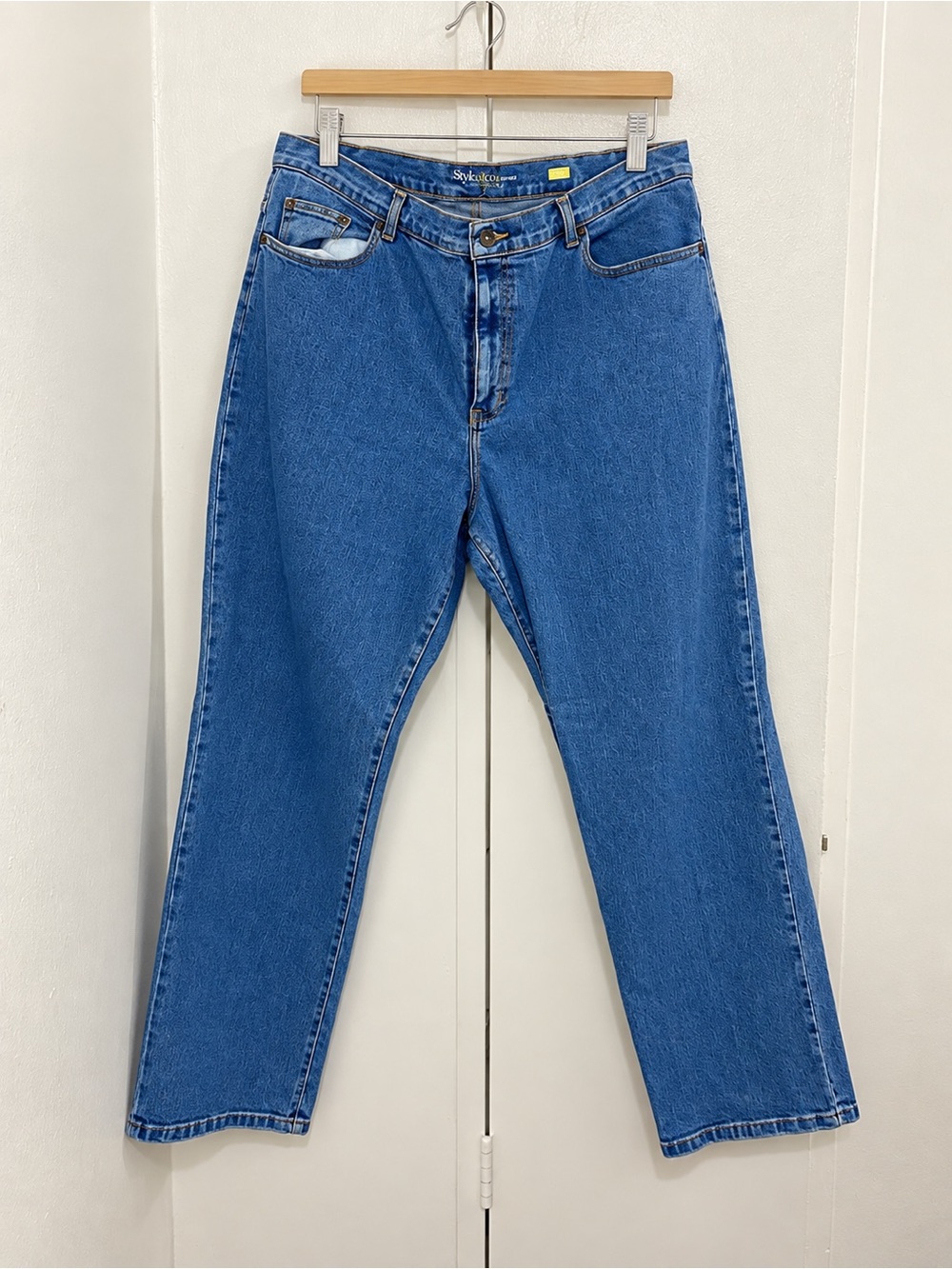 Style & Co. Classic Blue Straight-Leg Jeans (20W)